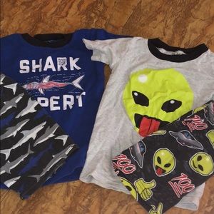 Children’s place matching pajama sets size 6